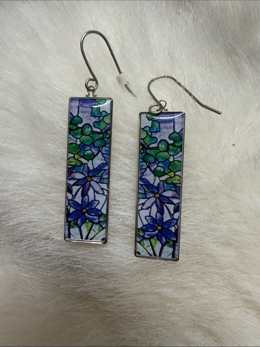 David Howell & Company: Tiffany Landscape Earrings